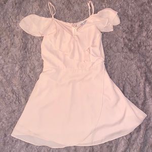 Size small pastel pink wrap around dress